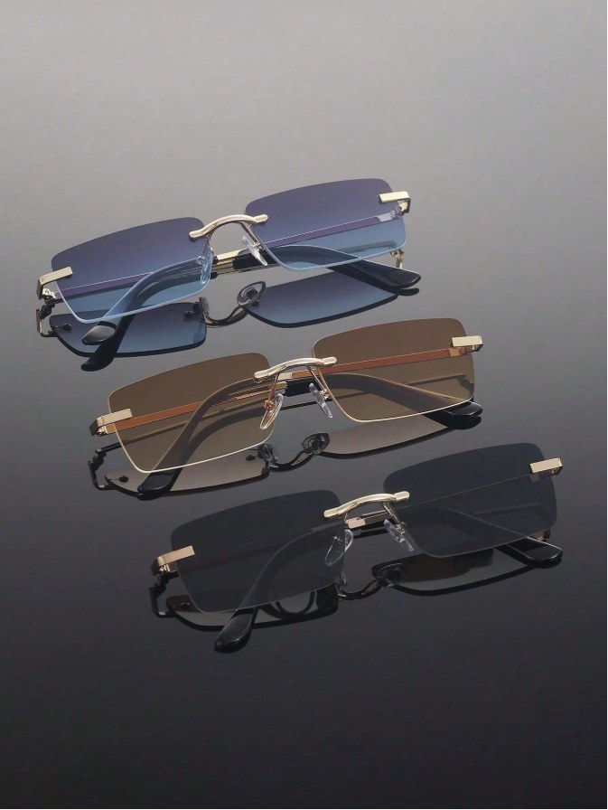 Lunettes Gold Rimless