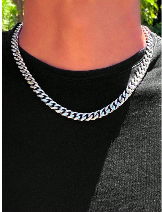 Chaîne Cubaine Argent